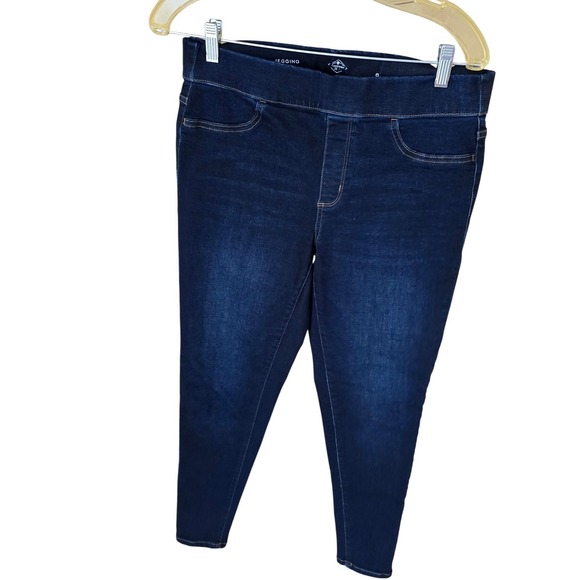 Johns Bay Women Dark Wash Denim Jeggings Size 6 Stretch Comfort - Picture 4 of 5